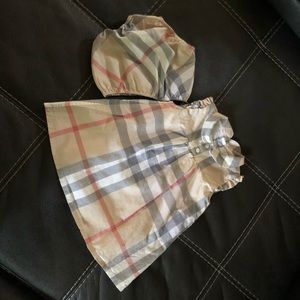 Burberry baby dress.